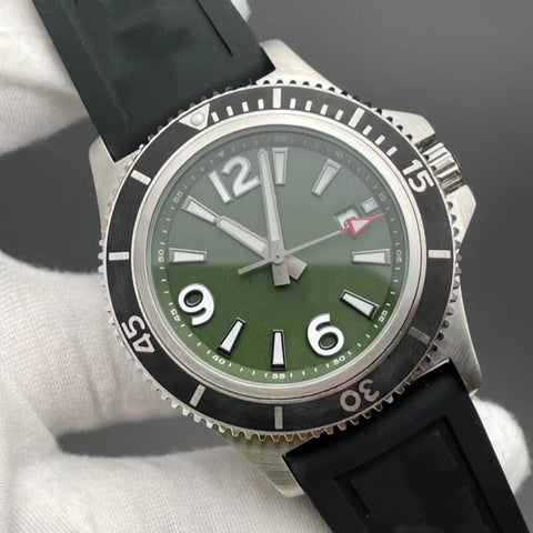 46mm Men's Automatic Movement 904L Stainless Steel Luxury Watches
