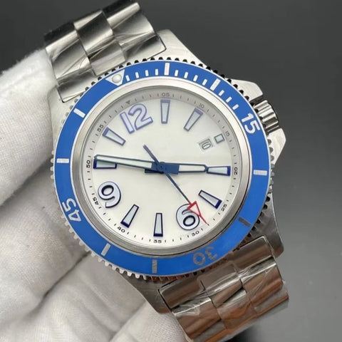 46mm Men's Automatic Movement 904L Stainless Steel Luxury Watches