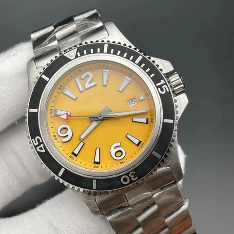46mm Men's Automatic Movement 904L Stainless Steel Luxury Watches