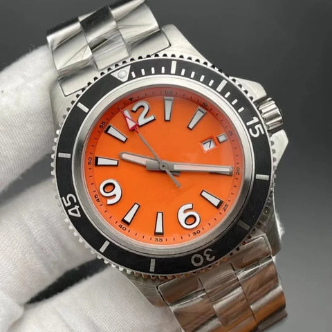 46mm Men's Automatic Movement 904L Stainless Steel Luxury Watches